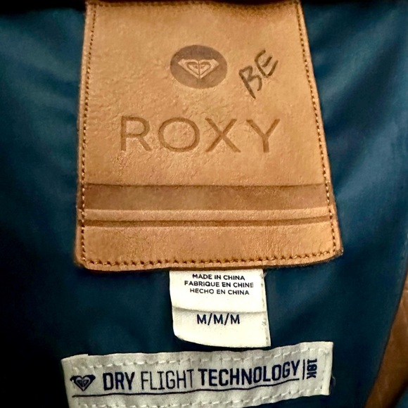 EUC! ROXY WOMAN’S LODGE JACKET DENIM BLUE - Picture 12 of 14